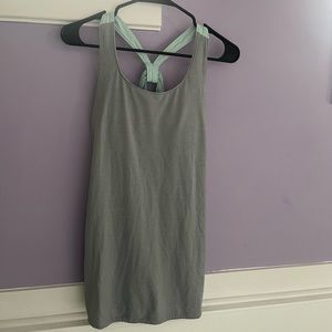 Lucy activewear- grey and light blue